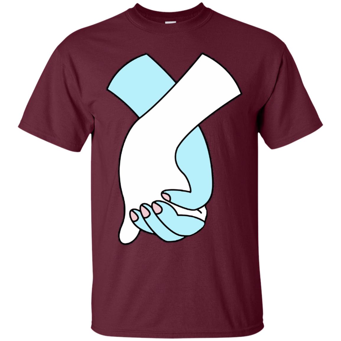 Holding Hands Love Simon Shirt Maroon