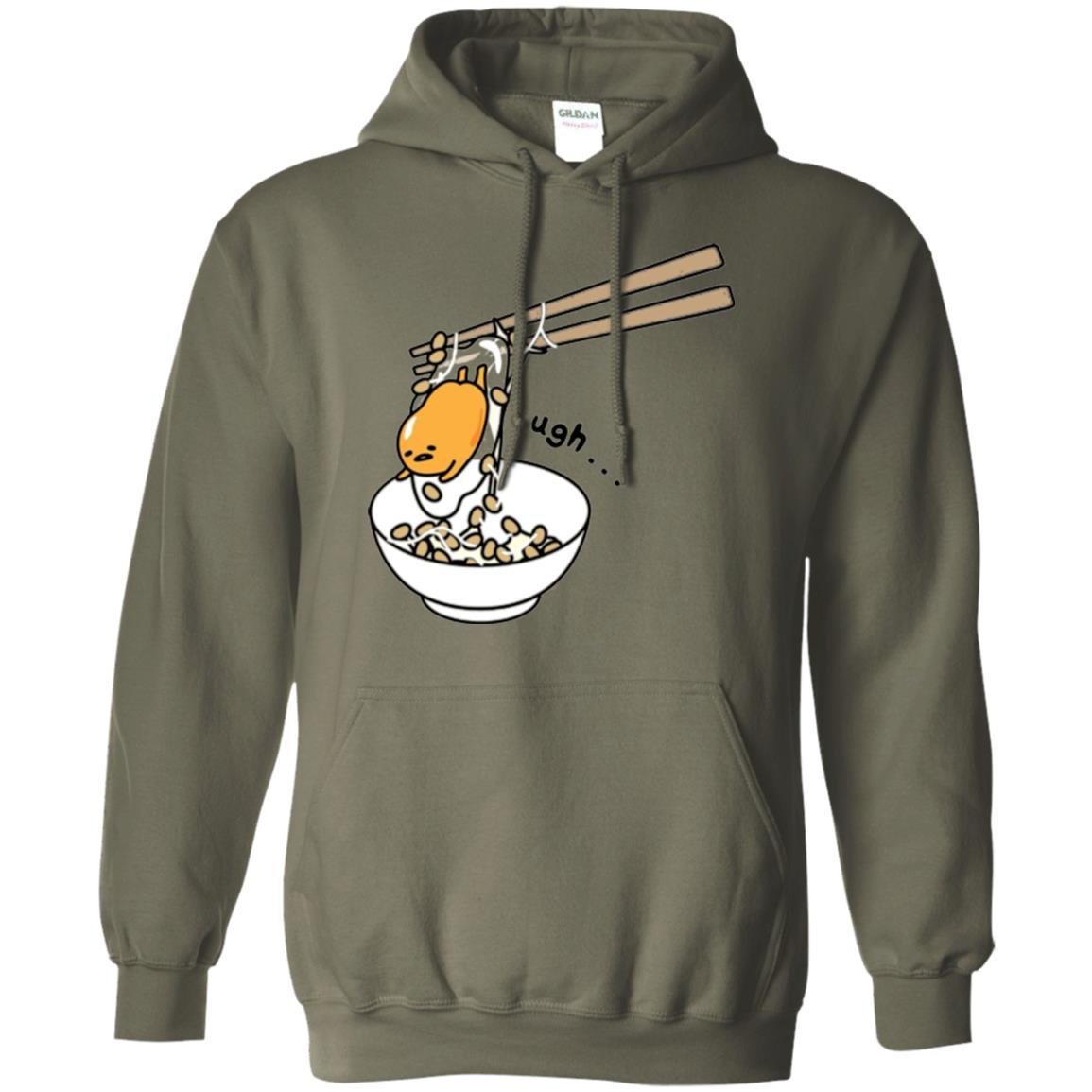 Film T-shirt Gudetama Chopsticks Military Green