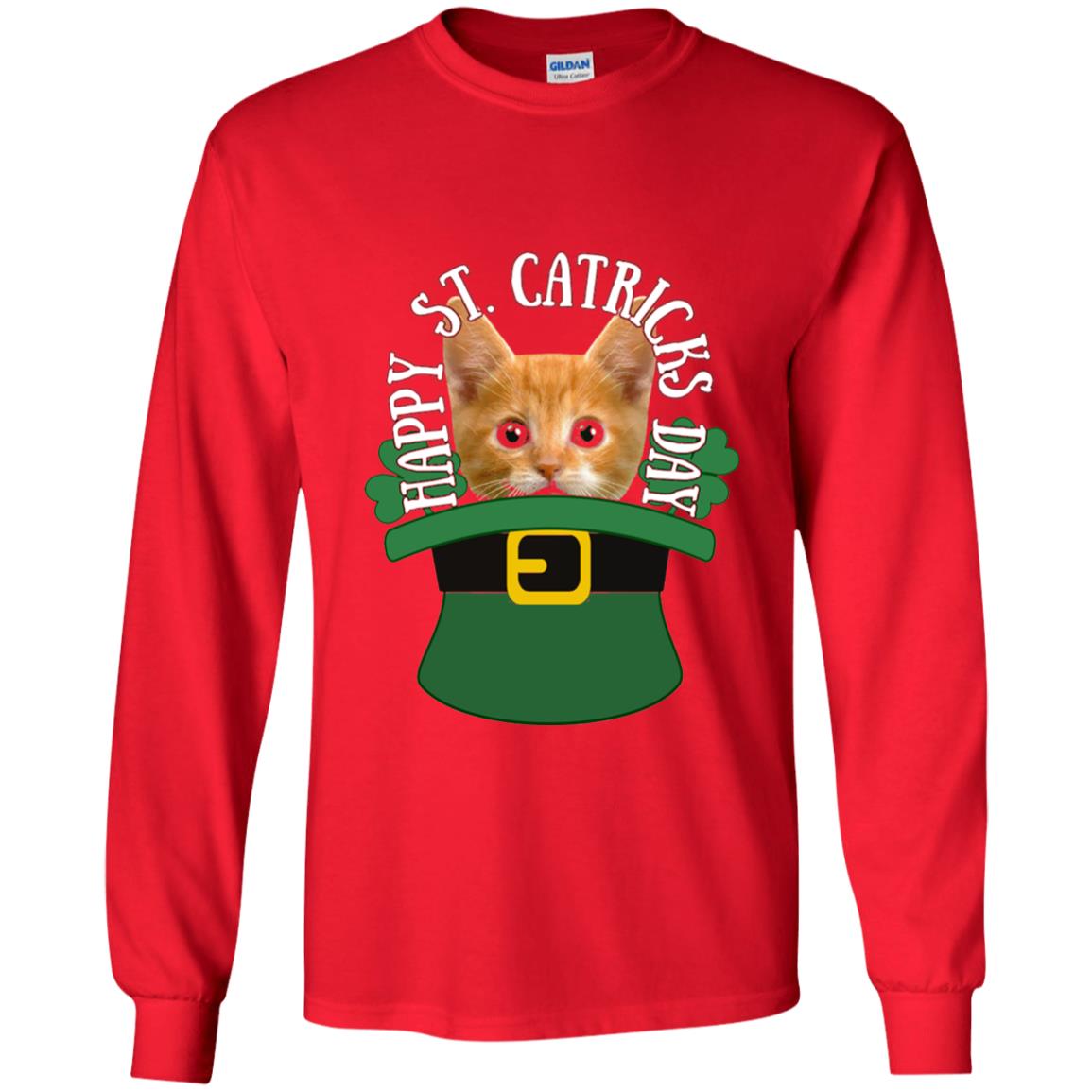 Happy Saint Patricks Day T-shirt Red