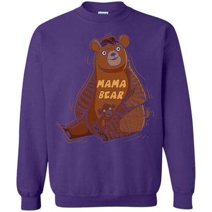 First Time Mothers Day Shirts Mama Bear Purple