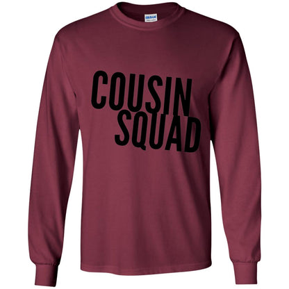 Cousin Squad T-shirt Maroon
