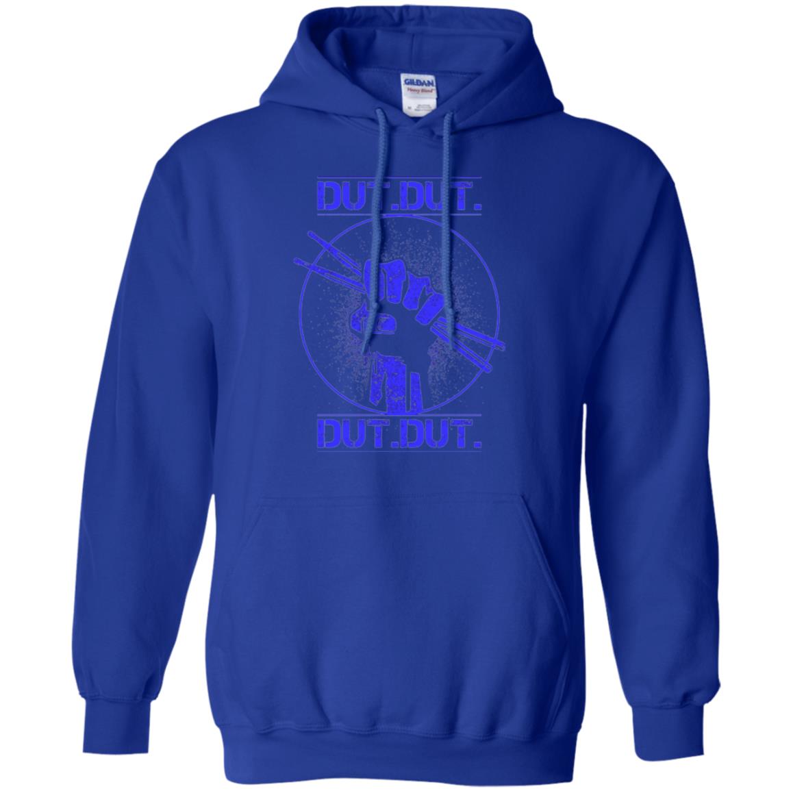 Drum Lovers T-shirt Dut Marching Band Royal