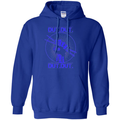 Drum Lovers T-shirt Dut Marching Band Royal