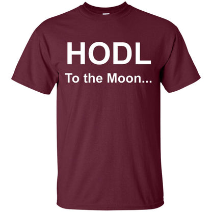 Bitcoin Cryptocurrency T-shirt Maroon