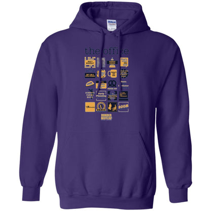 The Office Quote Mash-up Funny Official T-shirt Purple