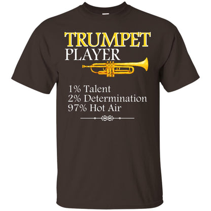 Trumpet Player Gift Shirt For Trumpet Lover Dark Chocolate