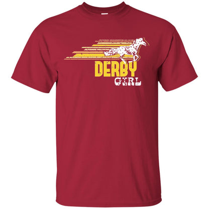 Derby Girl Derby Women Horse Race Shirt Cardinal