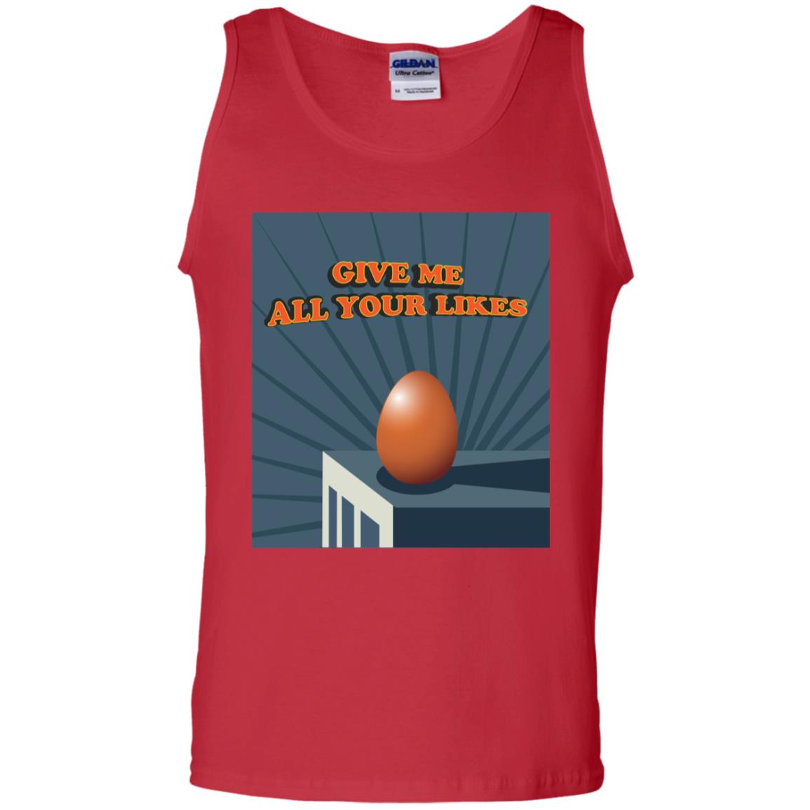 Give Me All Your Likes Egg Shirt Red