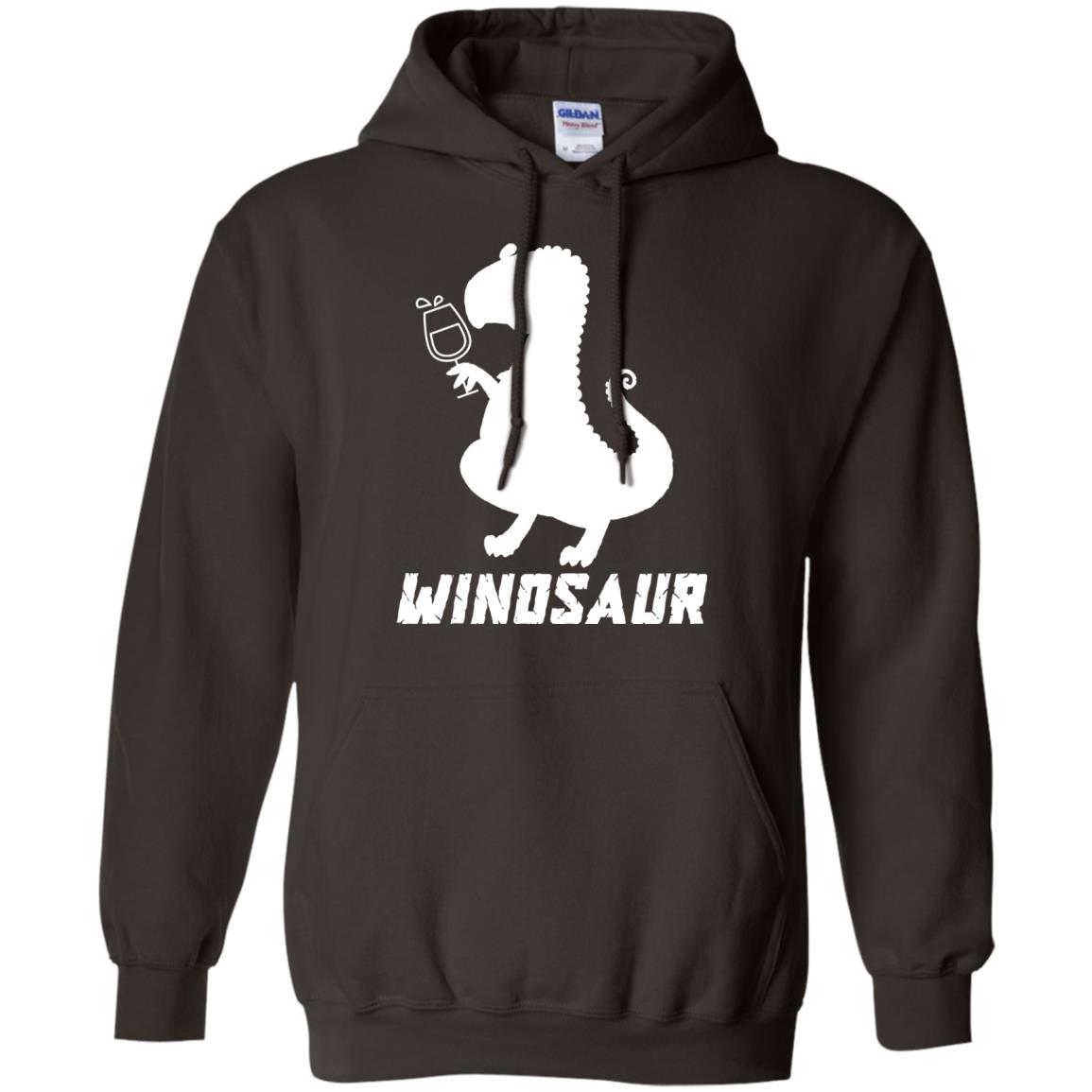 Drinking Party T-shirt Winosaur Wine Dinosaur Dark Chocolate