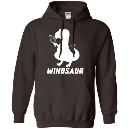 Drinking Party T-shirt Winosaur Wine Dinosaur Dark Chocolate