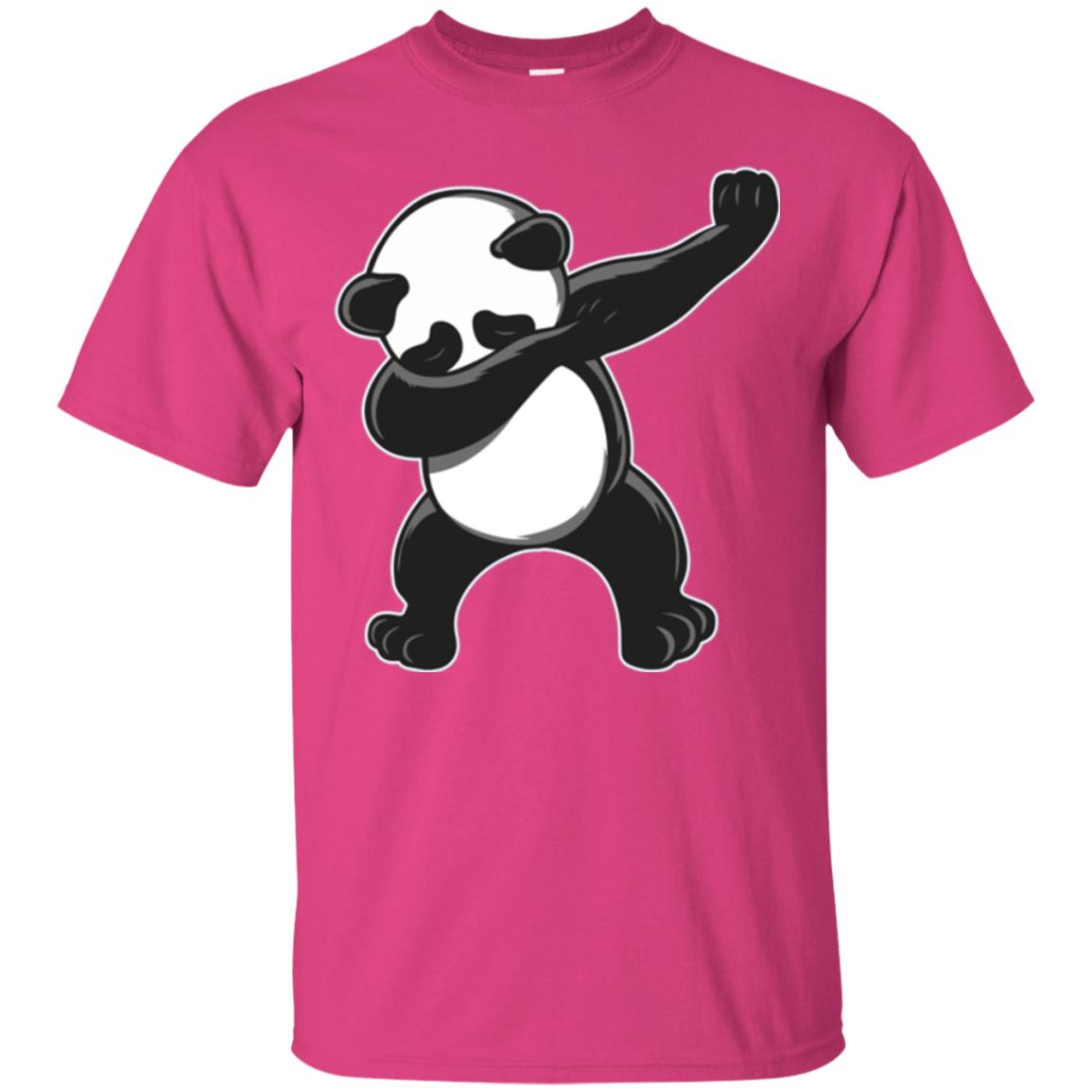 Funny Panda Dab T-shirt Cute Dabbing Panda Heliconia