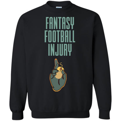Gamer T-shirt Fantasy Football Injury Black