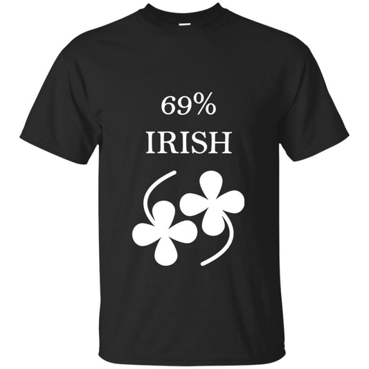 69_ Irish Funny St. Patrick_s Day T-shirt Black
