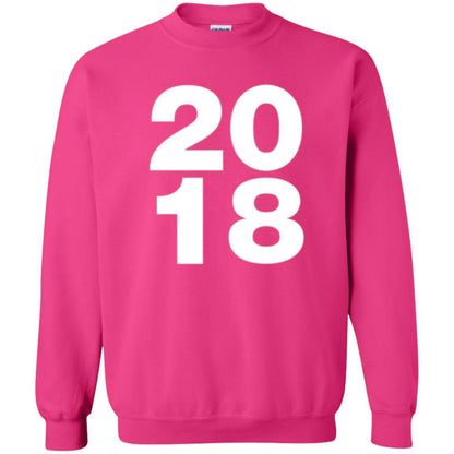 Happy New Year T-shirt 2018 New Year Party T-shirt Heliconia