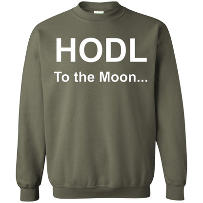 Bitcoin Cryptocurrency T-shirt Military Green