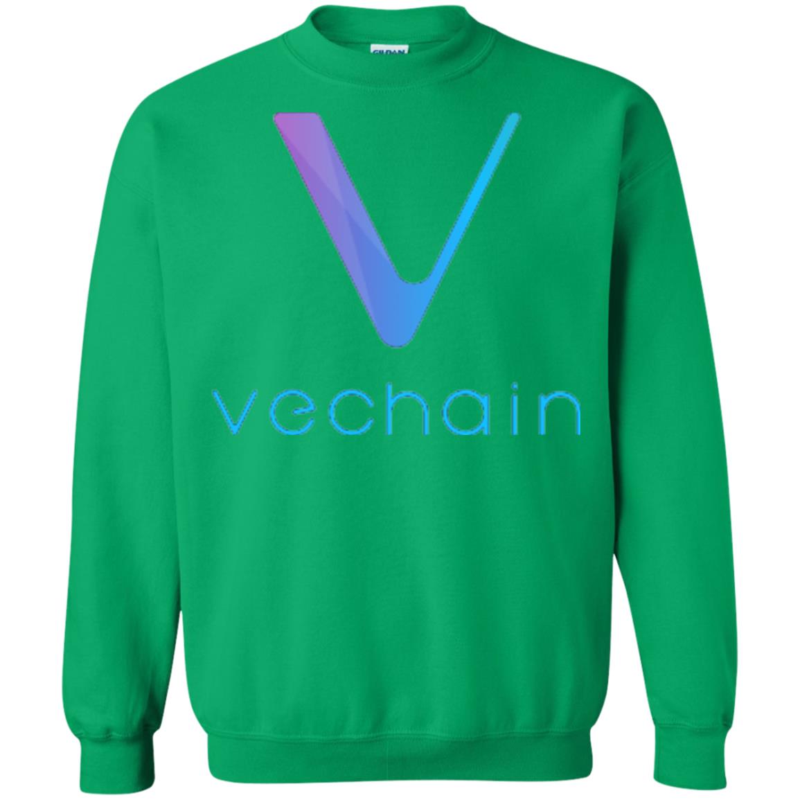Vechain Ven Cryptocurrency Blockchain T-shirt Irish Green
