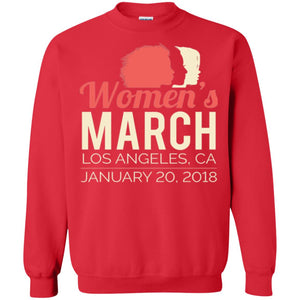 Women's March Los Angeles January 20 2018 Women's Right T-shirt