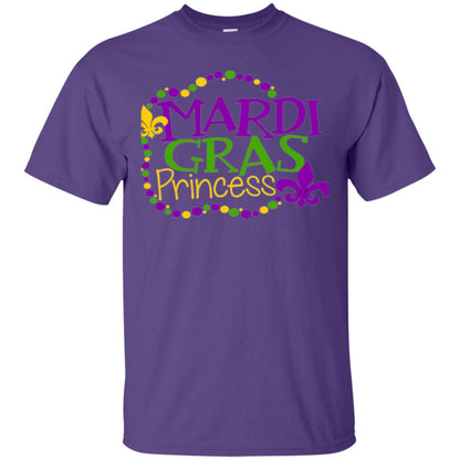 Mardi Gras Princess T-shirt Purple