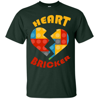 Heart Bricker Shirt Forest