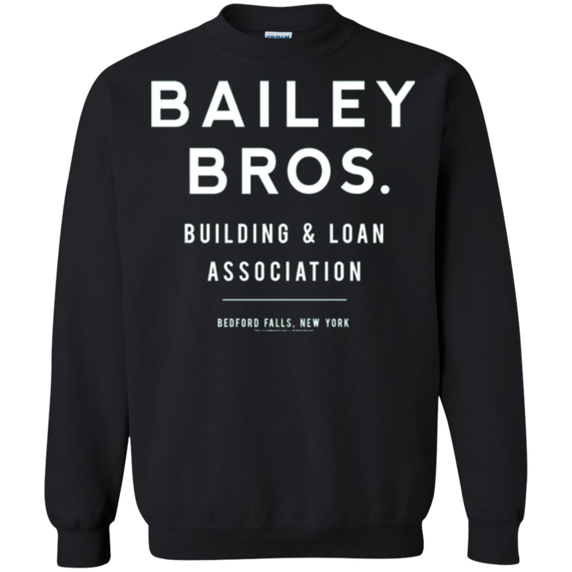 It_s A Wonderful Life Bailey Bros T-shirt Black