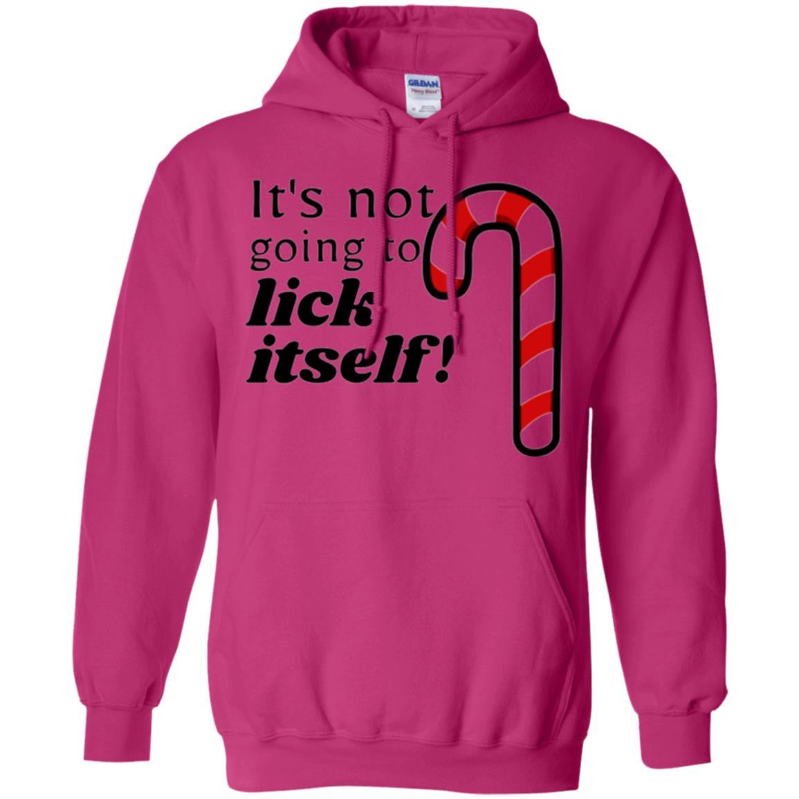 Christmas T-shirt It_s Not Going To Lick Itself Heliconia