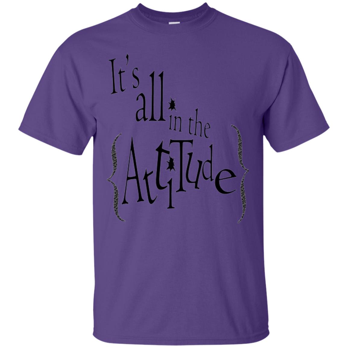 It_s All In The Attitude T-shirt Purple