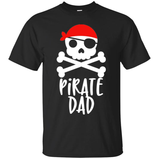 Daddy T-shirt Pirate Dad T-shirt Black