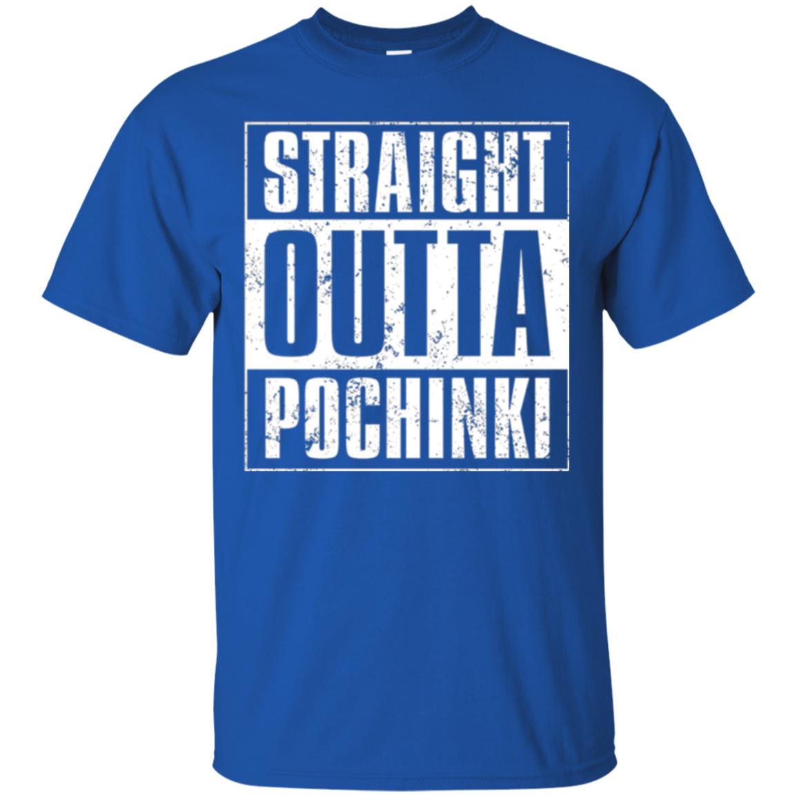 Gaming T-shirt Straight Outta Pochinki Royal