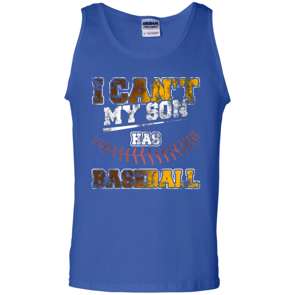 Baseball Mom Dad Shirt I Cant My Son Has Baseball Royal