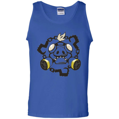 Overwatch Roadhog Chains Spray T-shirt Royal