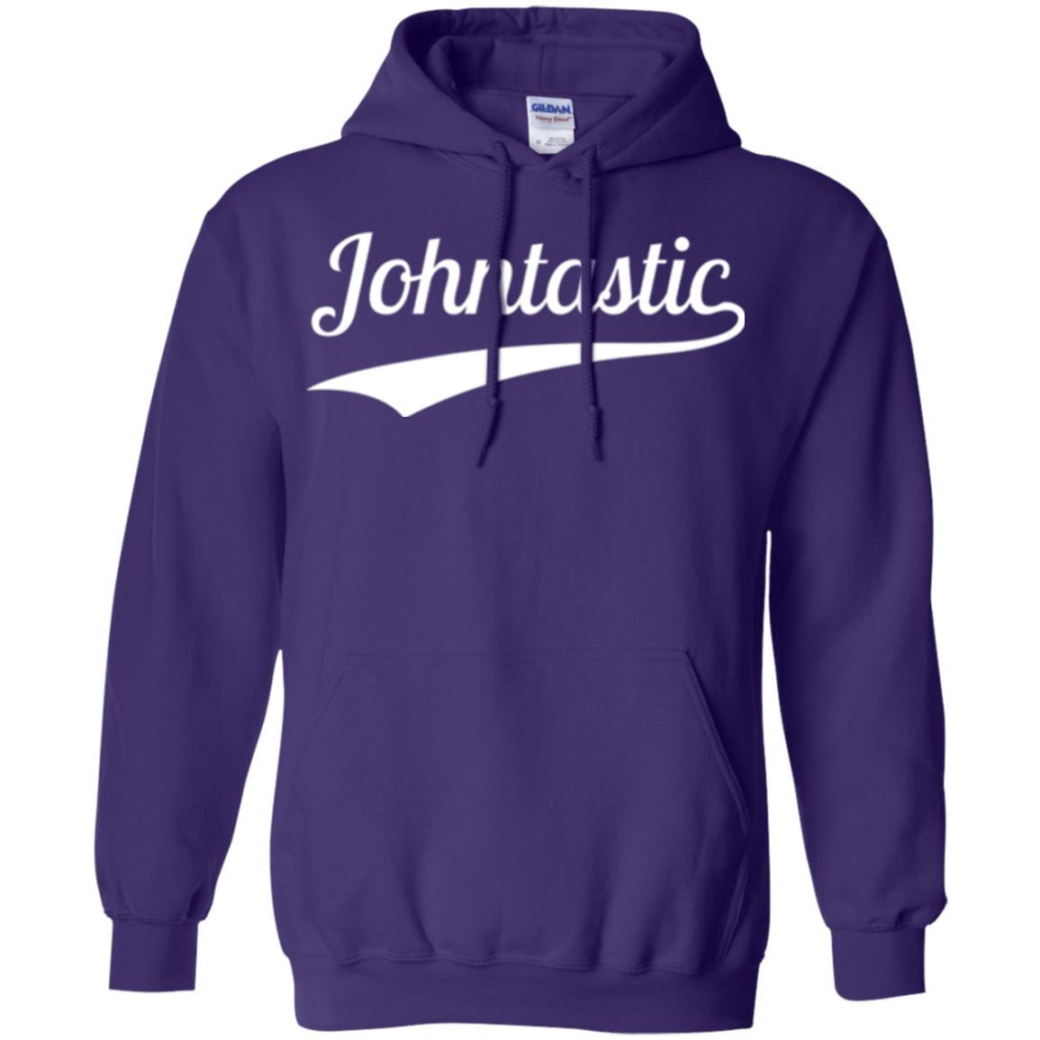 Funny John T-shirt Johntastic Purple