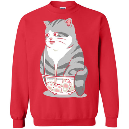 Cat Smile Cat Lover T-shirt Red