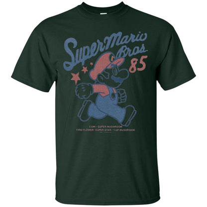 Nintendo Super Mario Brothers 85 Vintage Stars T-shirt Forest