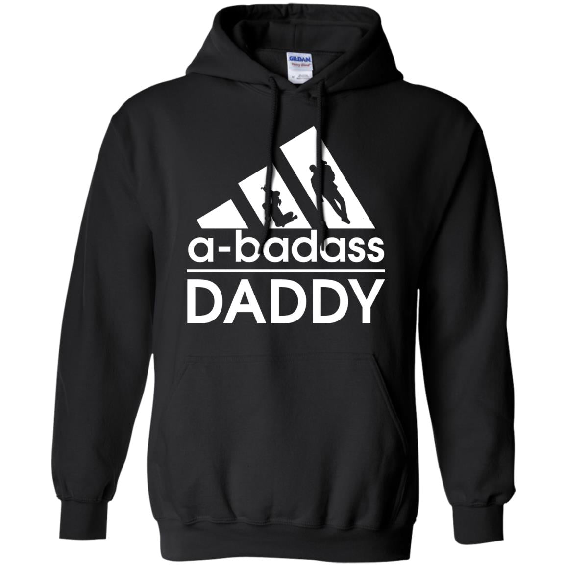 A Badass Daddy Shirt Black