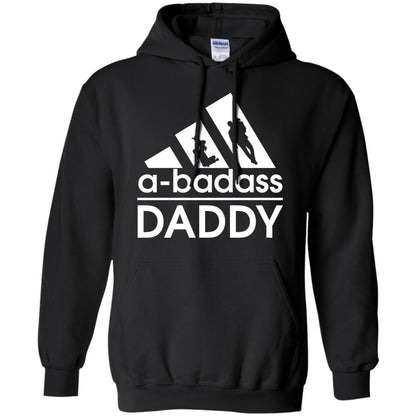 A Badass Daddy Shirt Black