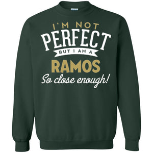 Soccer T-shirt I'm Not Perfect But I Am A Ramos