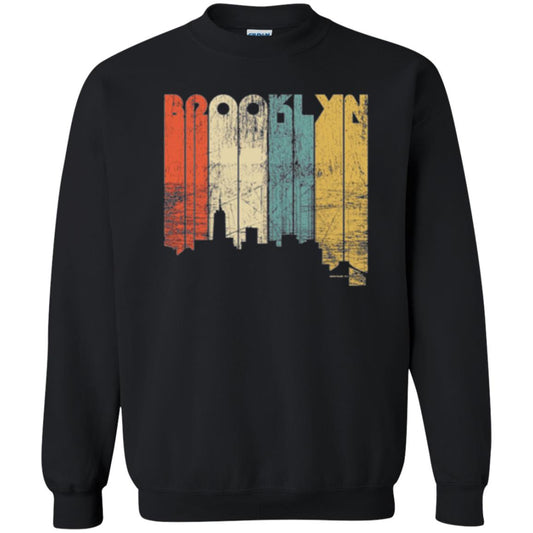 Brooklyn City New York State Vintage T-shirt Black