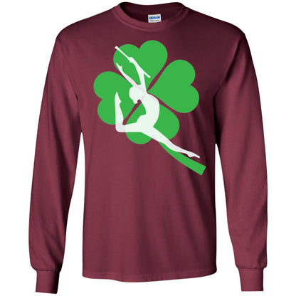 Baton Twirling Lover Saint Patrick's Day Maroon