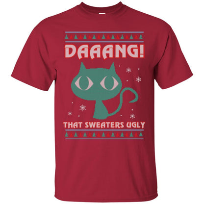 Cat Lovers T-shirt Daaang! That Sweaters Ugly Cardinal