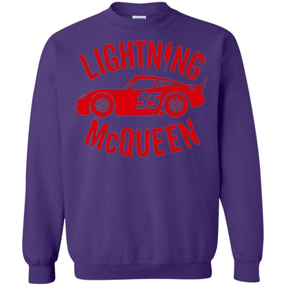 Pixar Cars Lightning 95 Mcqueen Vintage Graphic T-shirt Purple