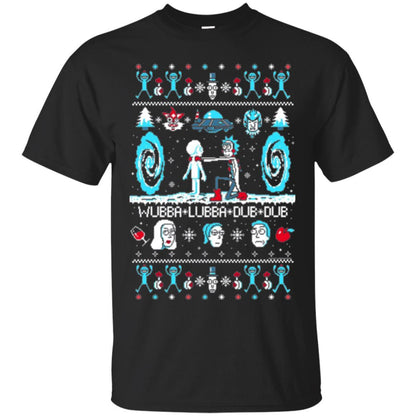Film T-shirt Build A Snowmorty T-shirt Black