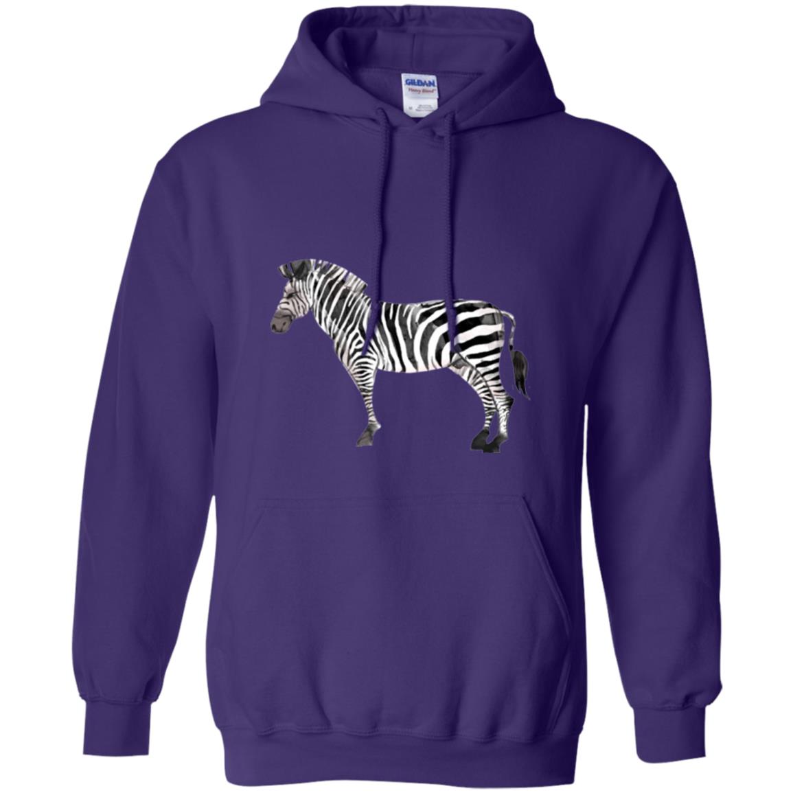 Awesome Zebra T-shirt Purple