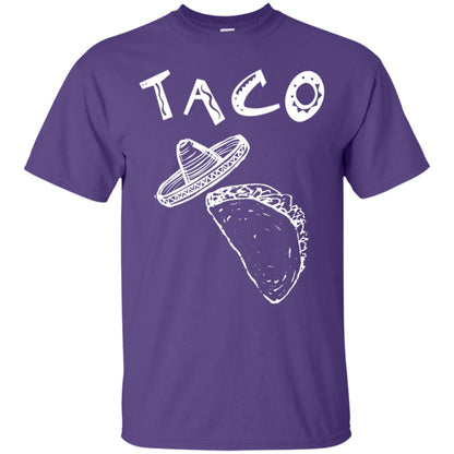 Taco Shirt For Mens Womens Kids Purple