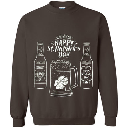 Happy St. Patrick_s Day Drinking Beer St Patrick_s Day T-shirt Dark Chocolate