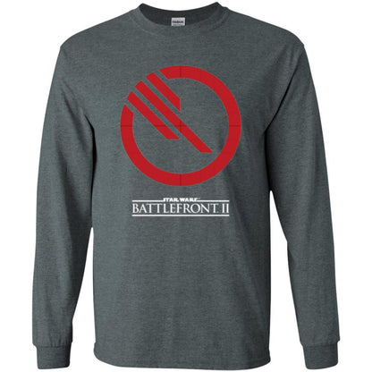 Film T-shirt Battlefront Ii Inferno Squad Logo Graphic Dark Heather