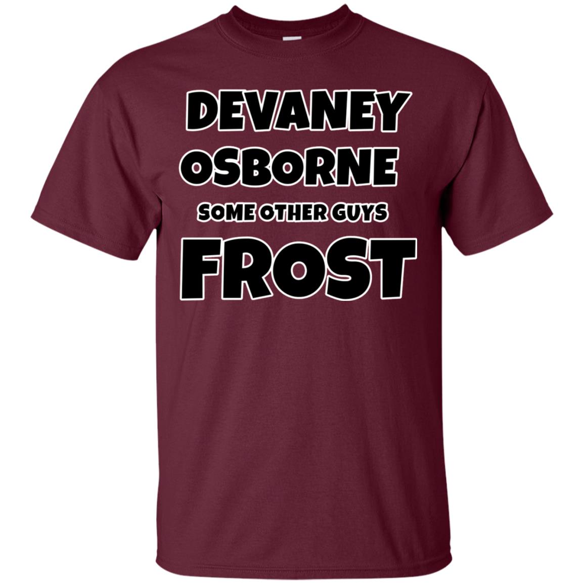 Devaney Osborne Some Other Guys Frost T-shirt Maroon
