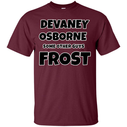 Devaney Osborne Some Other Guys Frost T-shirt Maroon
