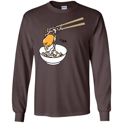 Film T-shirt Gudetama Chopsticks Dark Chocolate
