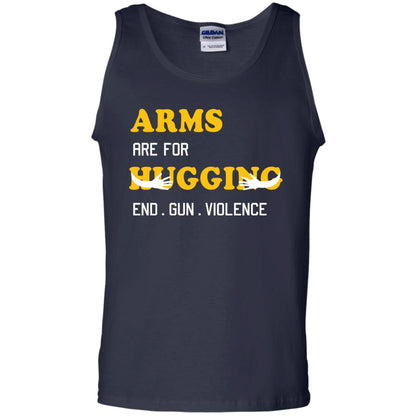 Arms Are For Hugging End Gun Violence Gun Control T-shirt Navy