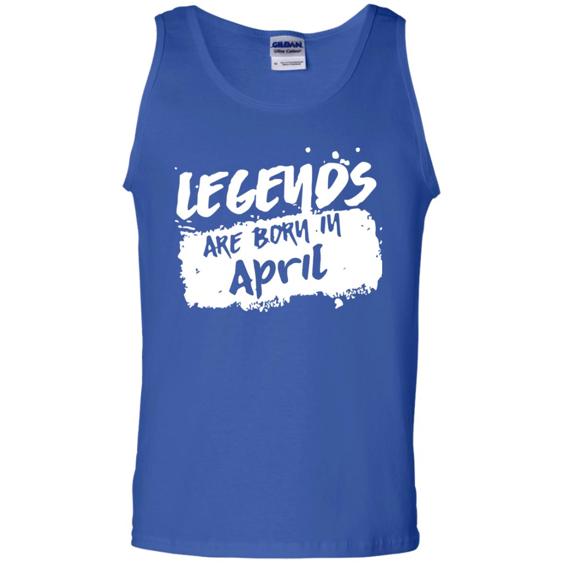 April Birthday Shirt Legends Are Born In April Royal